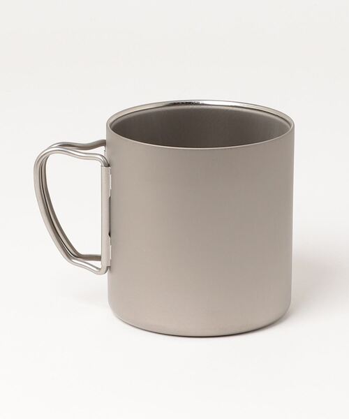 チタンダブルマグ 450 マグカップ コップ クッキング 食器（アウトドア