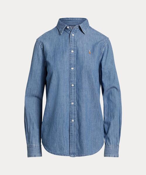 クラシック フィット デニム シャツ（シャツ/ブラウス）｜POLO RALPH