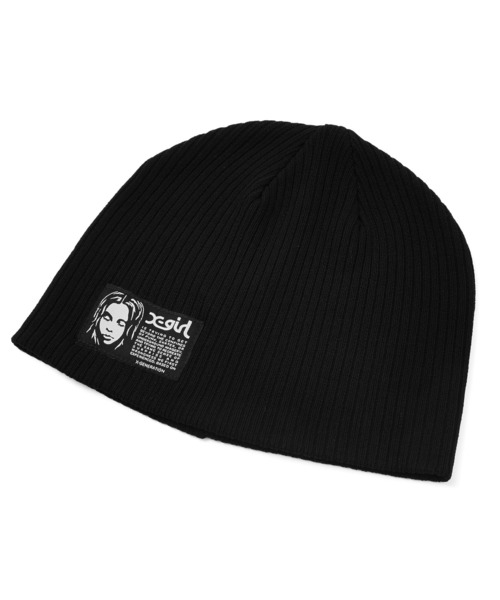 FACE LABEL BEANIE（ニットキャップ/ビーニー）｜X-girl（エックス