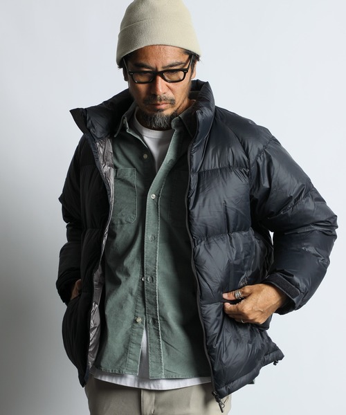 NANGA×DUFFER STAND COLLAR DOWN JACKET：ナンガ別注 日本製 スタンド