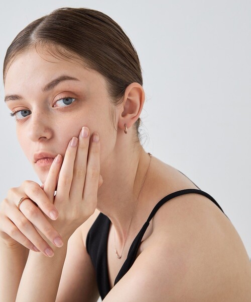 ONLINE Limited] クレセントムーン ピアス（ピアス（両耳用））｜ete