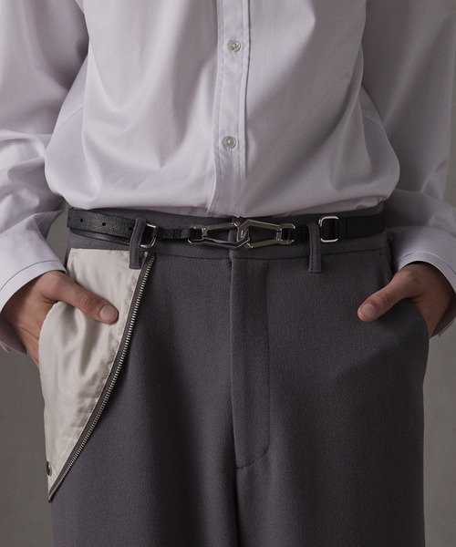 GRANCY】Carabiner Design LeatherBelt / カラビナデザインレザー