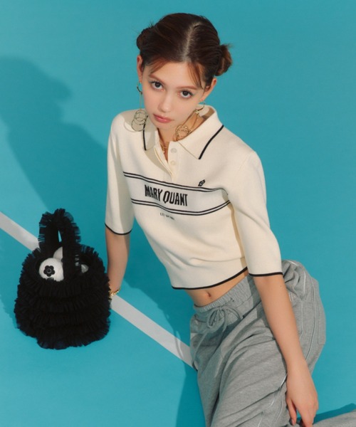 LILY BROWN（リリーブラウン）の「【LILY BROWN×MARY QUANT】ポロ