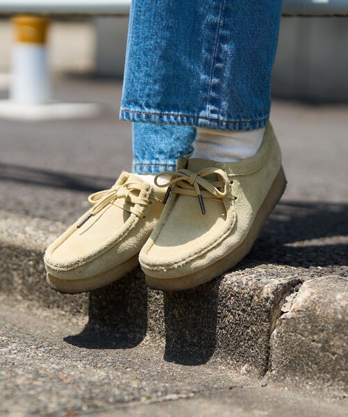 CLARKS/クラークス Wallabee/ワラビー（モカシン/デッキシューズ