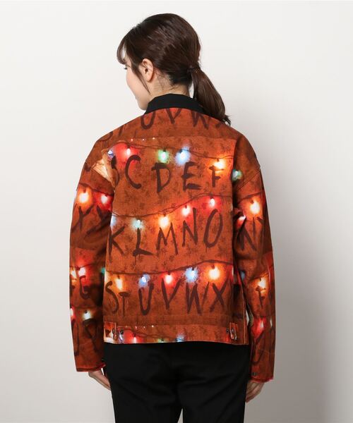 X-girl（エックスガール）の「X-girl × STRANGER THINGS WORK JACKET