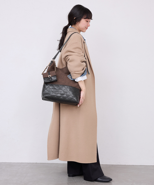 SLOBE IENA ポーチ付きキルティングバッグ（ショルダーバッグ）｜SLOBE