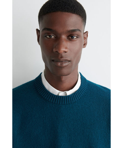 ボイルドウールクルーネックセーター（ニット/セーター）｜COS（コス