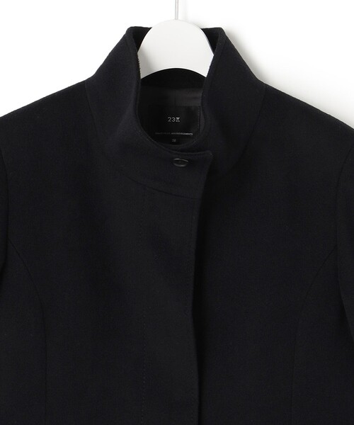 セール】ウールカシミヤビーバー スタンドカラー コート（その他