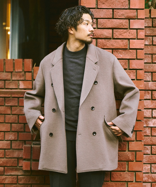 417 EDIFICE（フォーワンセブンエディフィス）の「WOOL DOUBLE COAT