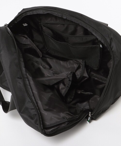 BEAMS GOLF ボストンバッグ シューズケース付き ブラック BEAMS GOLF