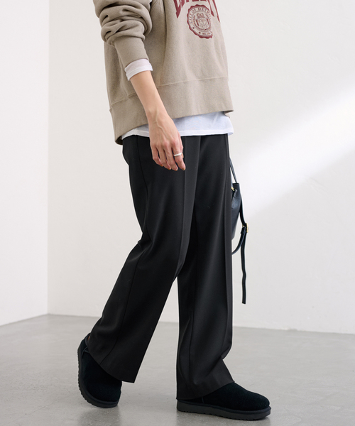 ≪追加≫裏起毛フレアパンツ 3（スラックス）｜FRAMeWORK（フレーム
