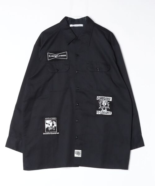 セール】Children of the discordance / STUDS EMBROIDERY LS SHIRT
