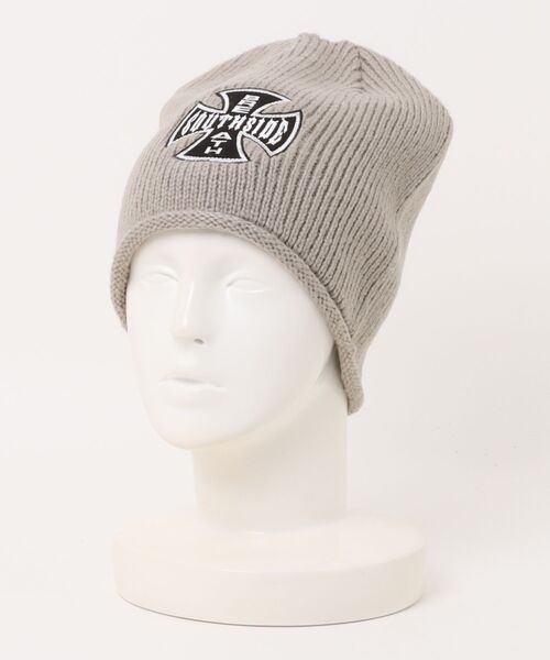 BREATH】SOUTHSIDE CROSS DAMAGE BEANIE / ダスト [BR25AW-AC8006