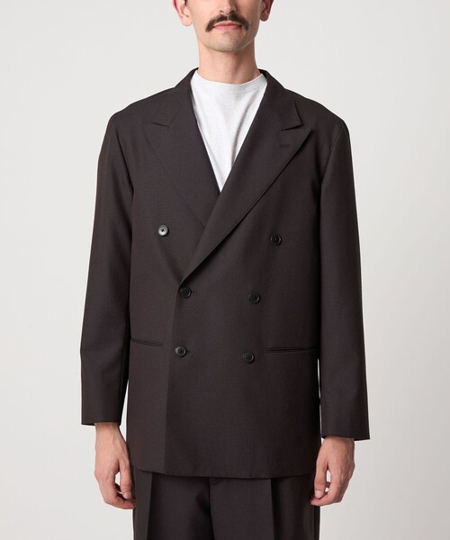 セール】＜Steven Alan＞ ウール オックスフォード ダブルブレステッド