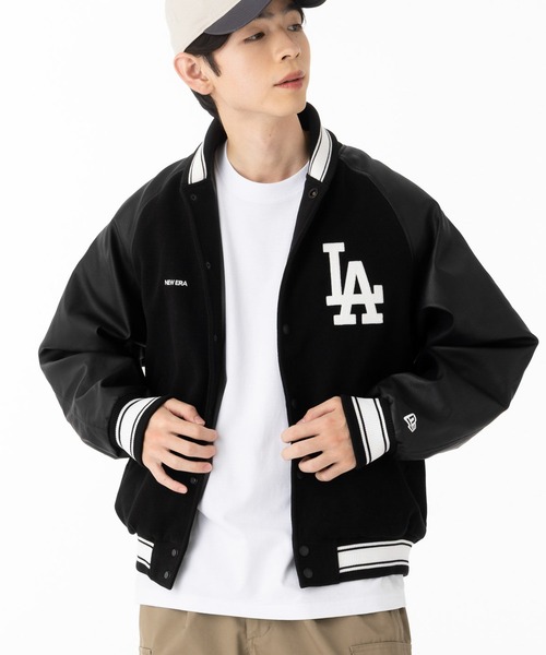 ニューエラ スタジャン ヴァーシティジャケット MLB（スタジャン