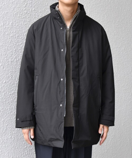 セール】【WEB限定】SHIPS any:〈撥水/防風等〉多機能 スタンドカラー