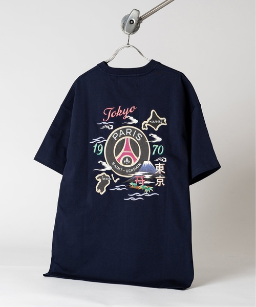 パリ・サンジェルマン ワッフル地Tシャツ クラブオフィシャルグッズ