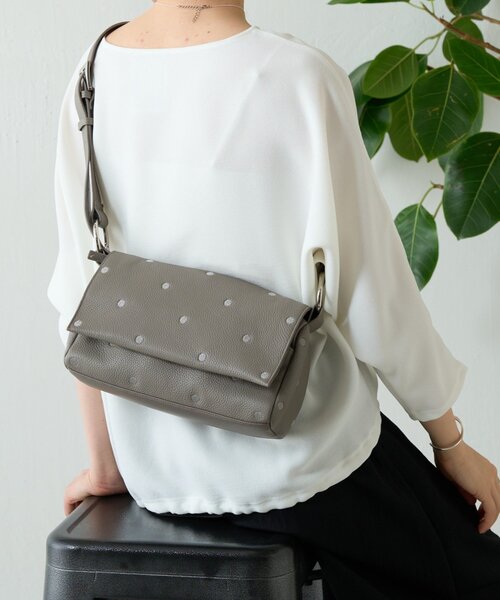 本革》ドットボディバッグ（ショルダーバッグ）｜BEARDSLEY