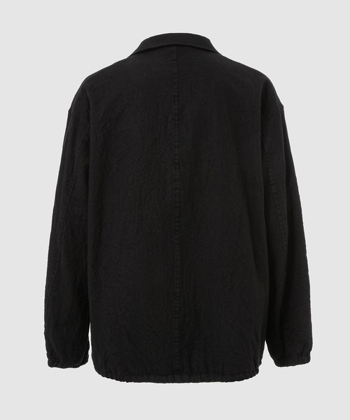 ウールサージ 製品縮絨 ジャケット（テーラードジャケット）｜COMME