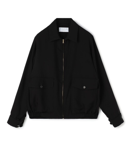 セール】シルク ジップアップブルゾン（ブルゾン）｜TOMORROWLAND