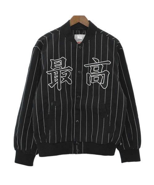 ブランド古着】ストライプ最高プリントジャケット（ブルゾン