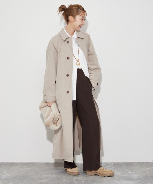 plage（プラージュ）の「Balmacaan コート（ステンカラーコート）」 - WEAR