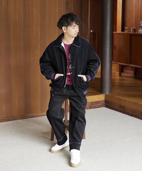 SKOOKUM スタジャン セットアップ コーデュロイ