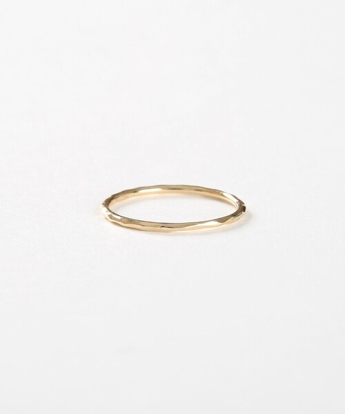 K10YG レイヤー クラフト リング（リング）｜Jouete（ジュエッテ）の