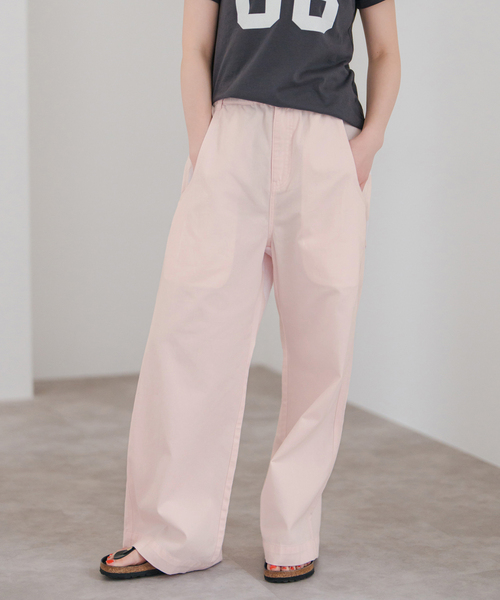 ギャザーチノ（チノパンツ）｜Spick & Span（スピックアンドスパン）の