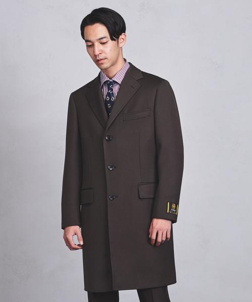 極美品】SOVEREIGN ソブリン シングル チェスターコート 48 SOVEREIGN