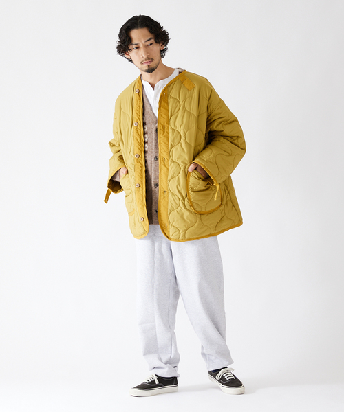 セール】M65 カラーライナー キルティングジャケット（ミリタリー