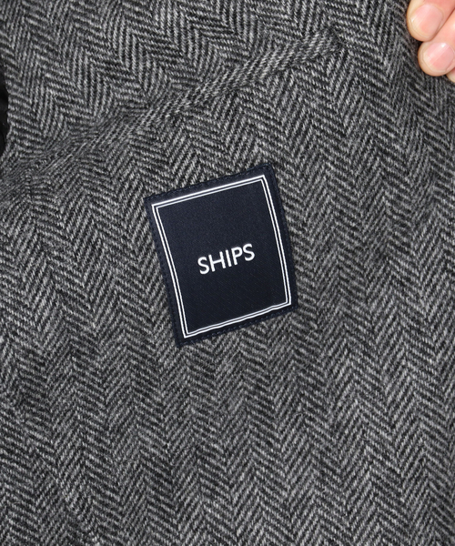 SHIPS（シップス）の「SD: 【MOON社製生地】 ヘリンボーン ツイード