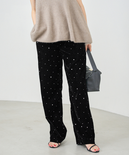 セール】COUTURE D'ADAM/クチュールドアダム Glitter PT ベロア