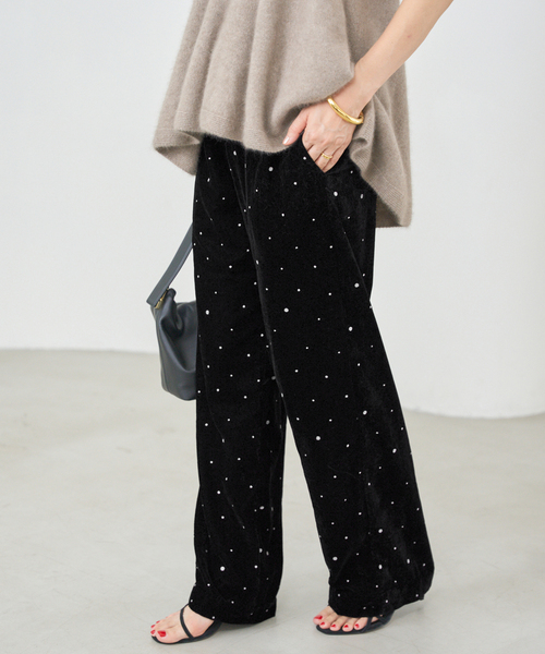 セール】COUTURE D'ADAM/クチュールドアダム Glitter PT ベロア