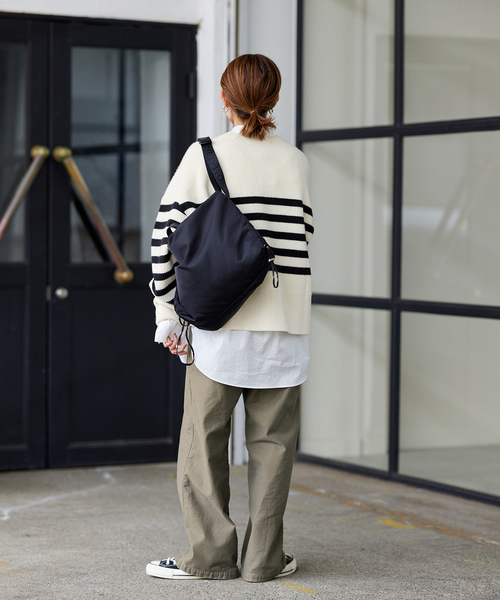 FRAMeWORK（フレームワーク）の「ムラバックサテンベイカーパンツ