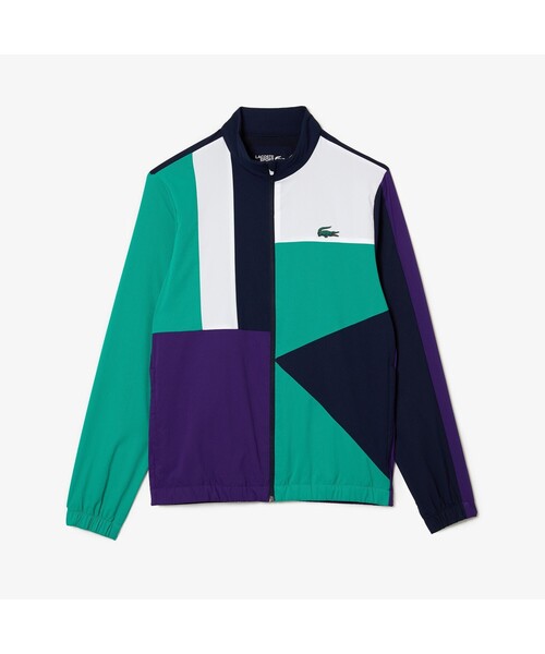 LACOSTE（ラコステ）の「アシンメトリーカラーブロックセットアップ