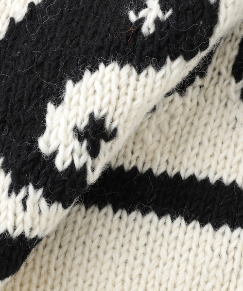 MacMahon Knitting Mills 】 +【Niche.】 Crew Neck Knit-Line YinYan