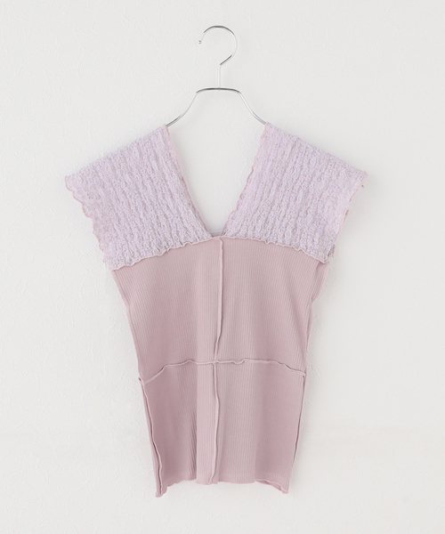 BASERANGE/ベースレンジ NEHRU TANK タンクトップ（Tシャツ/カットソー