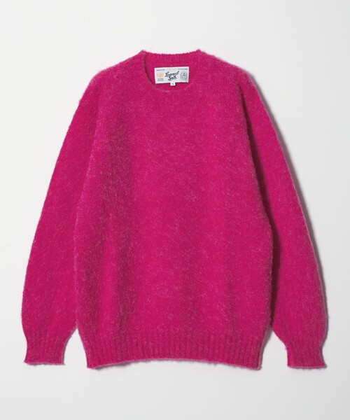 セール】＜LAURENCE J. SMITH＞ シェットランド クルーネック ニット