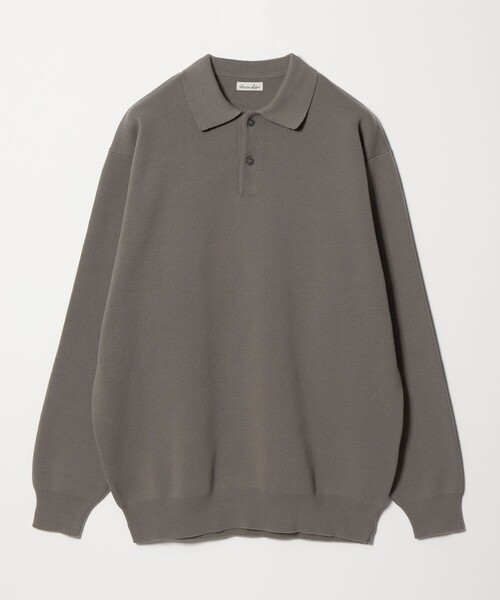 セール】＜Steven Alan＞ T/C ミラノリブ ポロカラー ニット（ニット