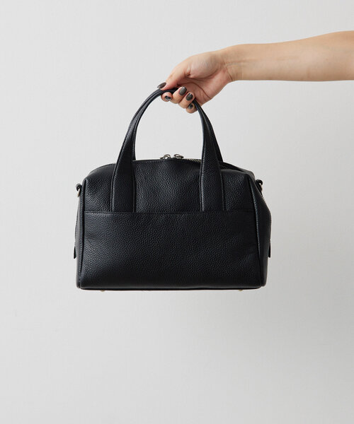 セール】《本革/ショルダー付き》スタッズボストンバッグ（ボストン