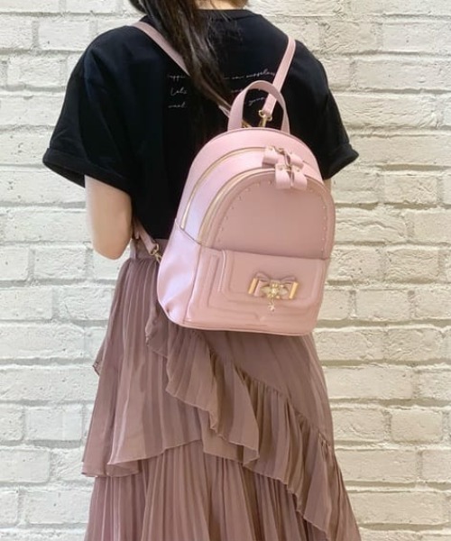 ビジューリボンリュック(小)（バックパック/リュック）｜SAMANTHAVEGA