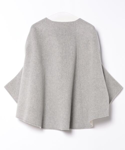 セール】ウールリバーシブルポンチョ（ポンチョ）｜Risley（リズレー