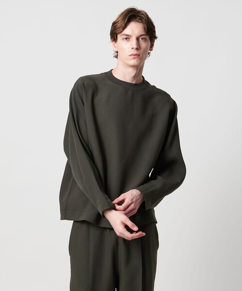 D.O UNITED ARROWS BY DAISUKE OBANA＞+10 DOLMAN L/SL CREW/ロング