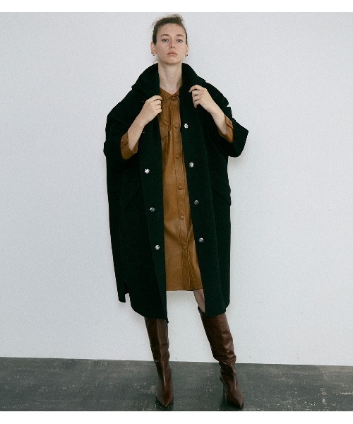 LE CIEL BLEU（ルシェルブルー）の「Hooded Over Coat（その他アウター