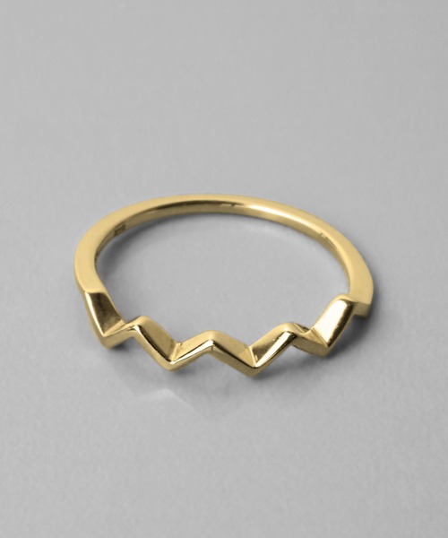 ギザギザピンキーリング（リング）｜e.m.（イーエム）のファッション