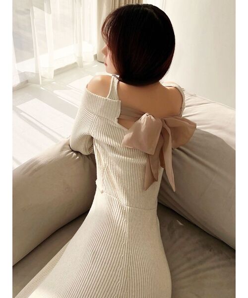 バックリボンマーメイドニットワンピース（ワンピース）｜RESEXXY