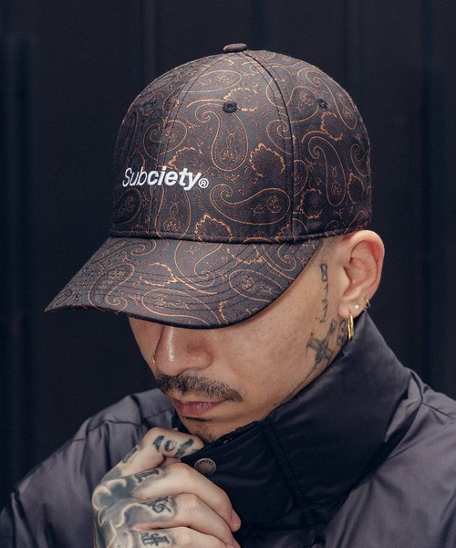 セール】Paisley jacquard cap（キャップ）｜Subciety（サブサエティ
