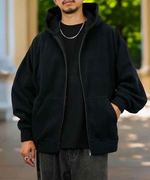 BRIEFING × ZOZO ジップパーカー ネイビー XL BRIEFING × ZOZO ジップ