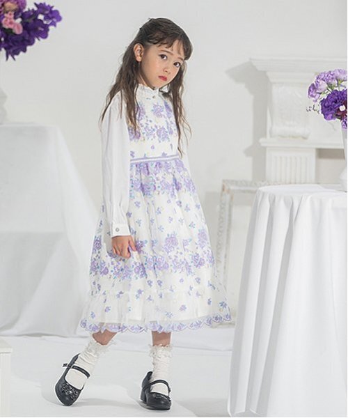 スタンドカラーブラウス（シャツ/ブラウス）｜ANNA SUI mini（アナスイ